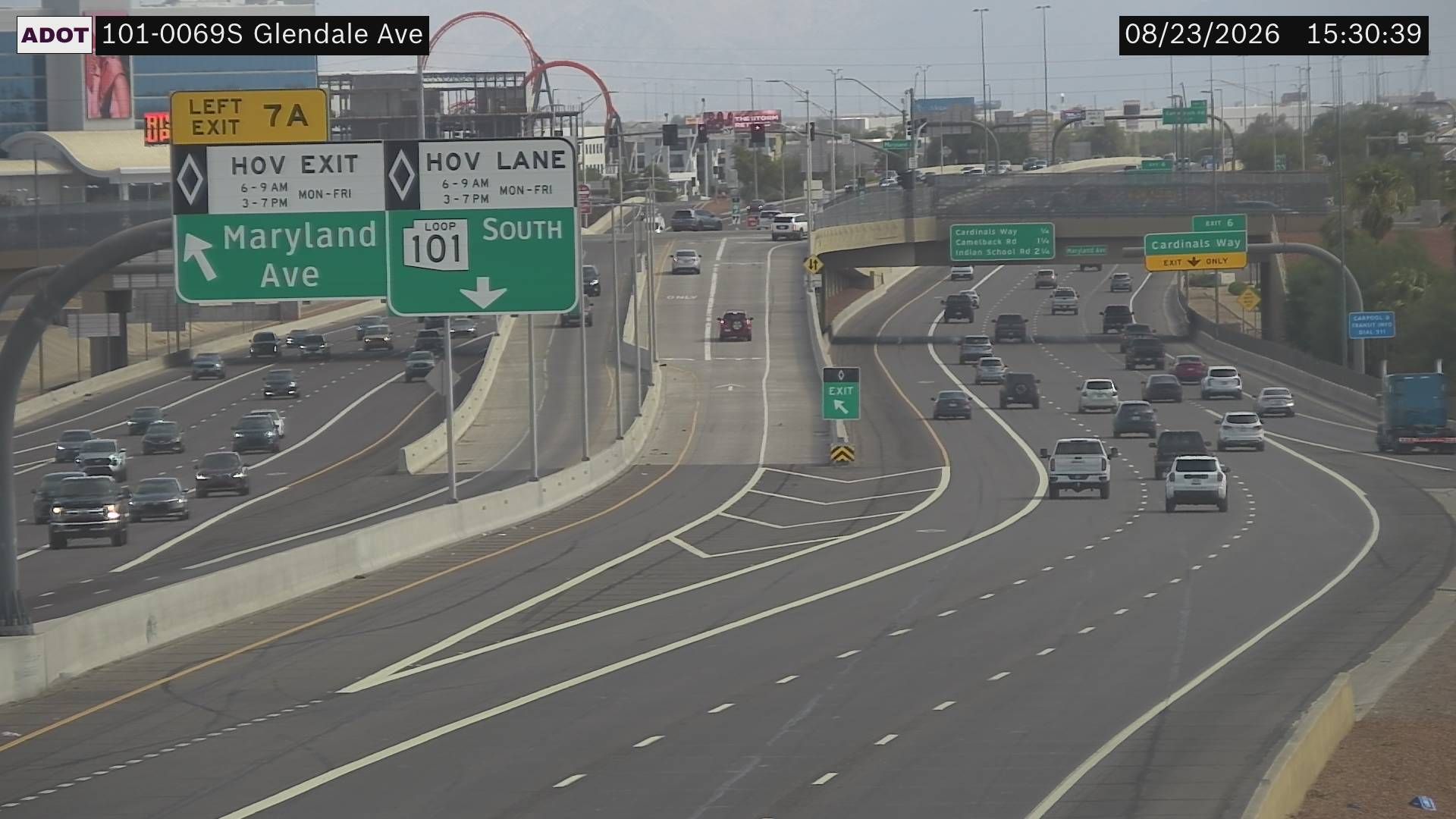 Youngtown › South: L-101 SB 6.91 @Glendale
