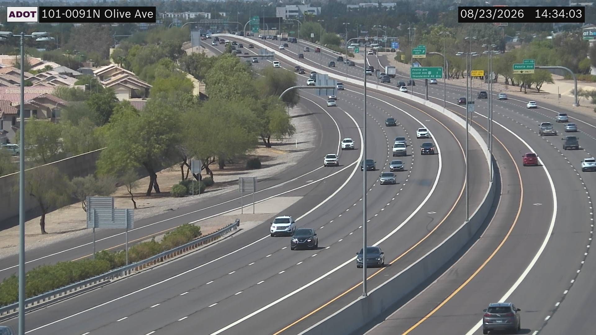 Peoria: Loop 101 South @ Olive