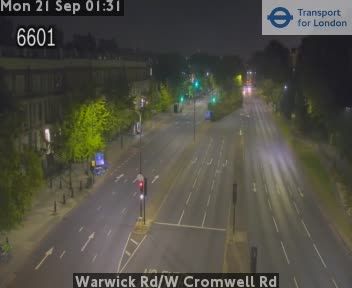 London: Warwick Rd/W Cromwell Rd