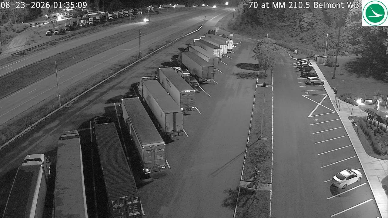 Lloydsville: I-70 Belmont WB Rest Area