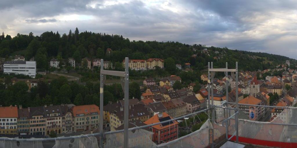 Webcam Le Locle: 250° Panorama Tissot - Le Locle