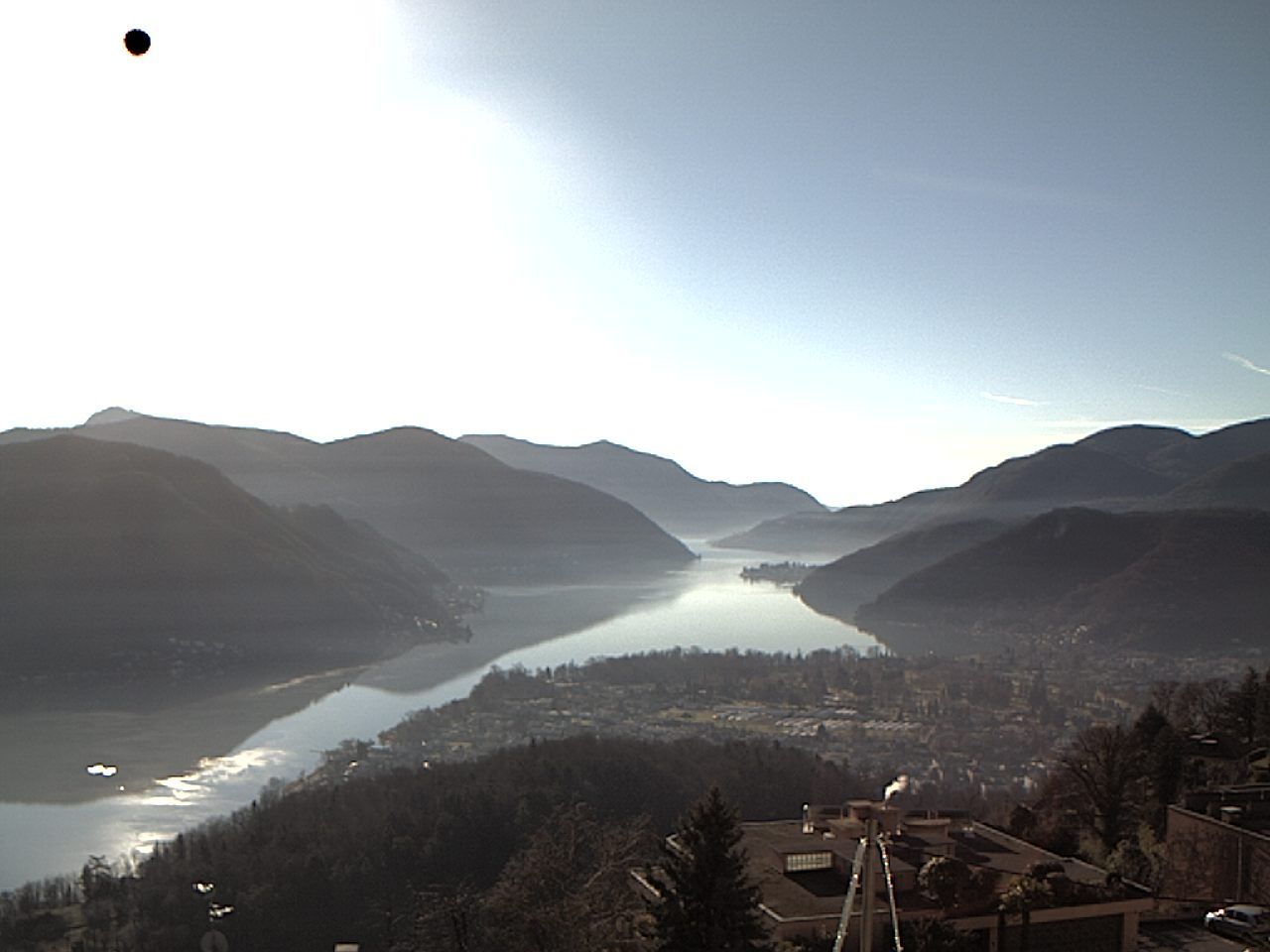 Vernate: Il Lago di Lugano da