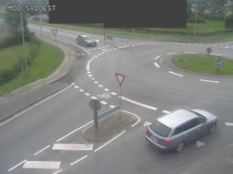 Webcam Saksborg: Rute 8 Saksborg - SØ