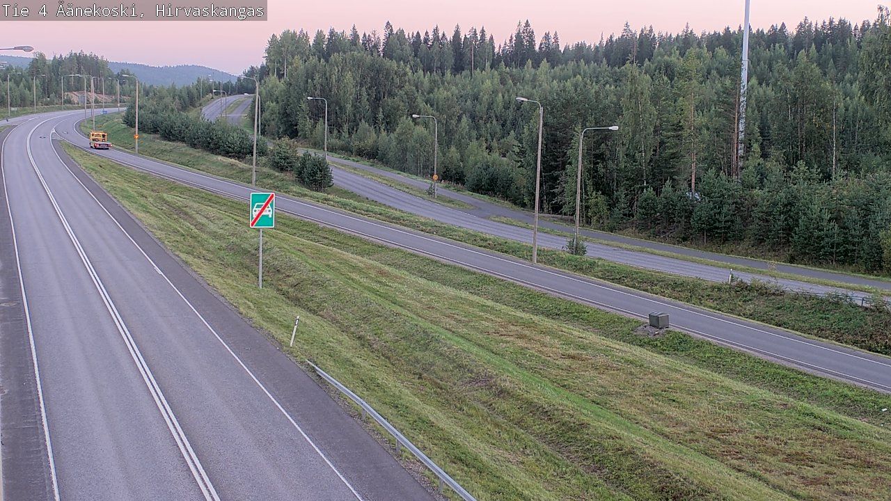 Aanekoski: Tie 4 Äänekoski, Hirvaskan - Jyväskylään