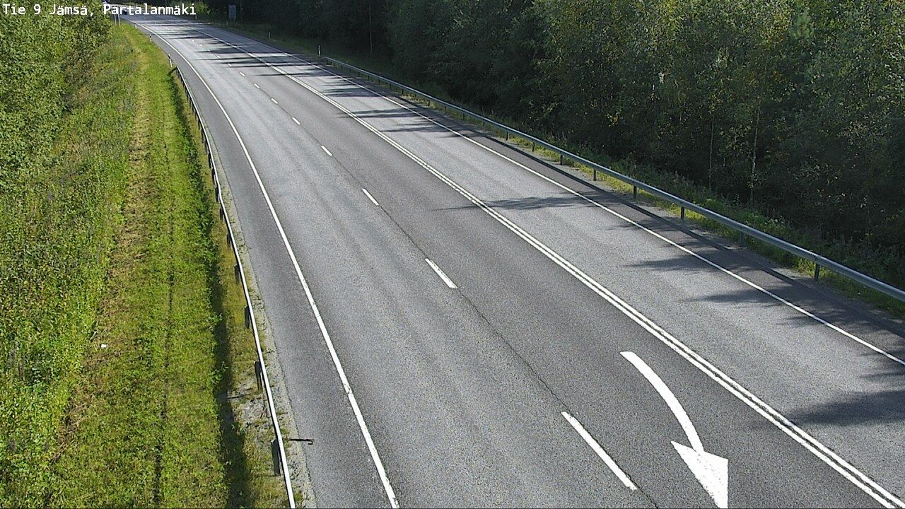 Jamsa: Tie 9 Jämsä, Partalanmäki - Jyväskylään