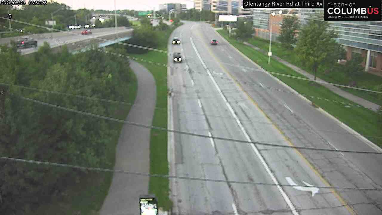 Harrison West: City of Columbus) Olentangy River Rd at Third Ave
