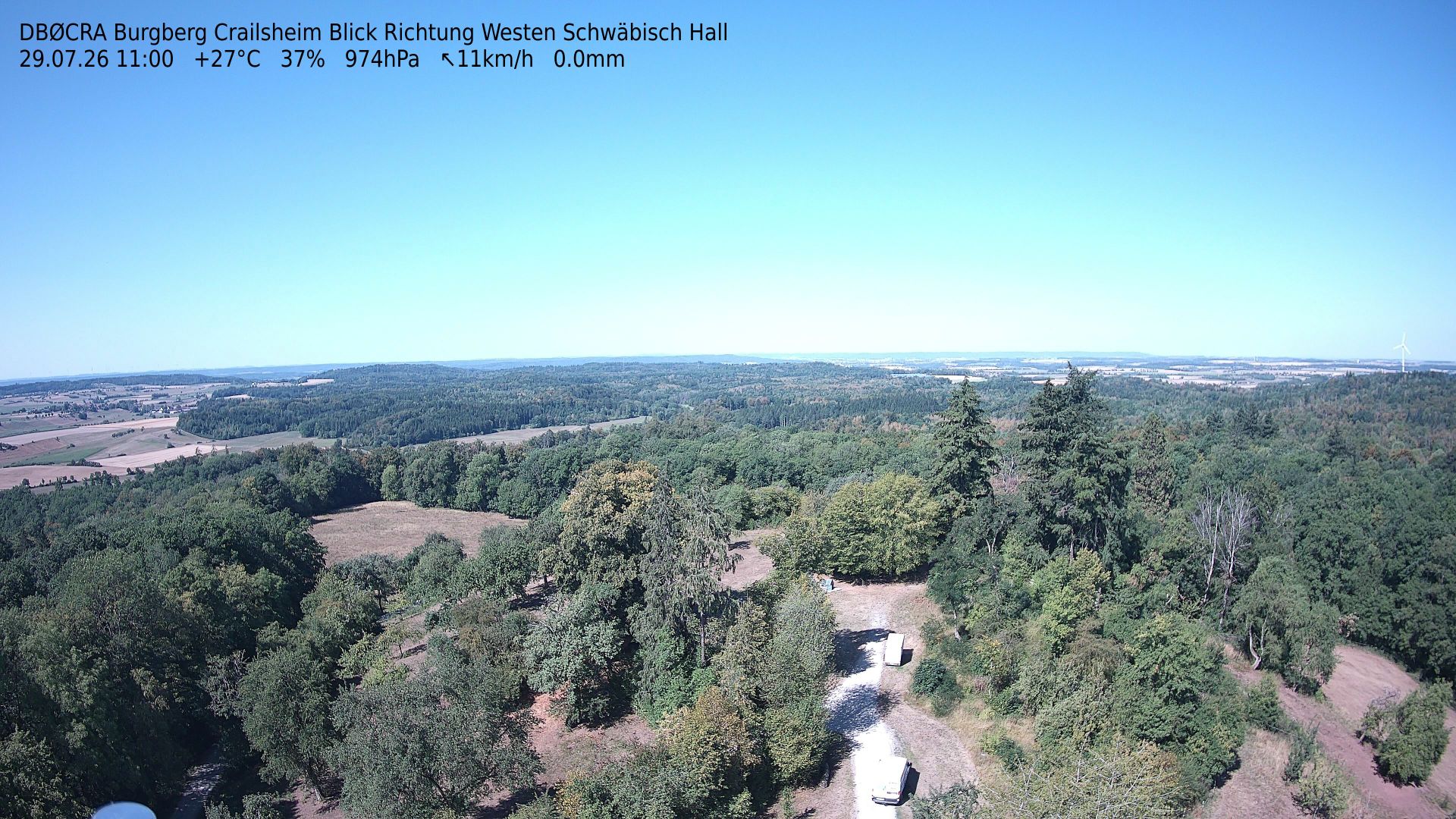 Frankenhardt › West: Burgbergturm