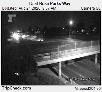 Piedmont: I-5 at Rosa Parks Way