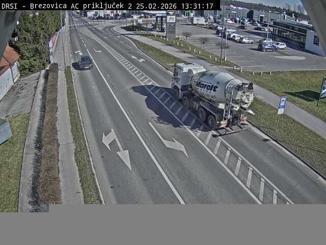 Podsmreka: R2-409, Ljubljana (Vič) - Brezovica, pri AC priključku Brezovica