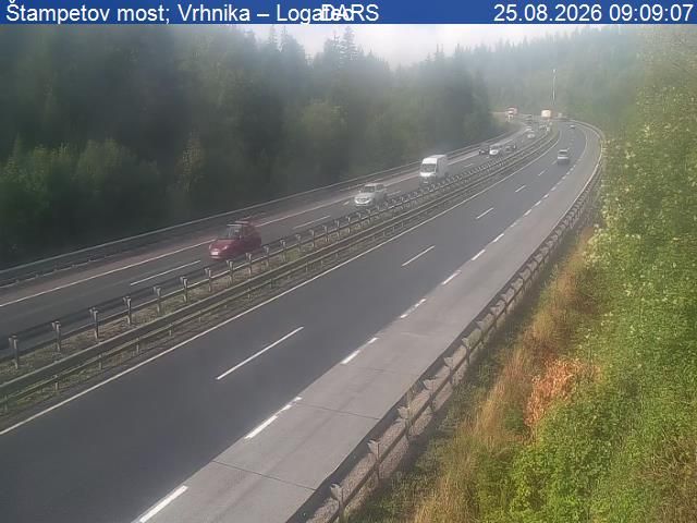 Logatec: A1/E61/E70, Ljubljana - Koper, Vrhnika - Štampetov most
