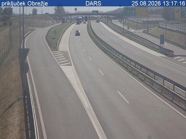 Obrezje: A2/E70, Karavanke - Obrežje, priključek Obrežje
