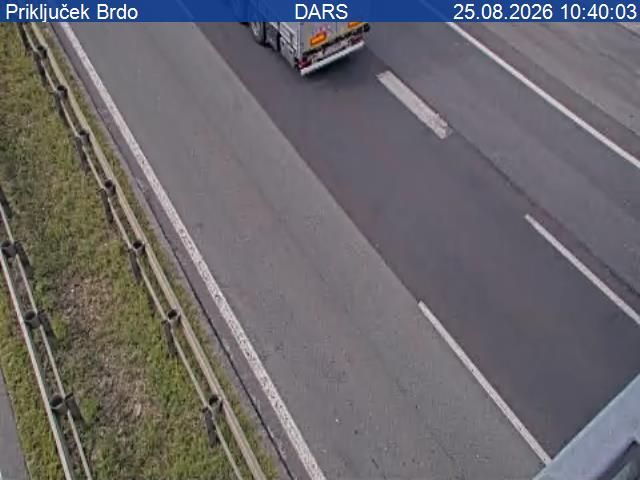 Koseze: A2/E61, Ljubljana - zahodna obvoznica, priključek Brdo