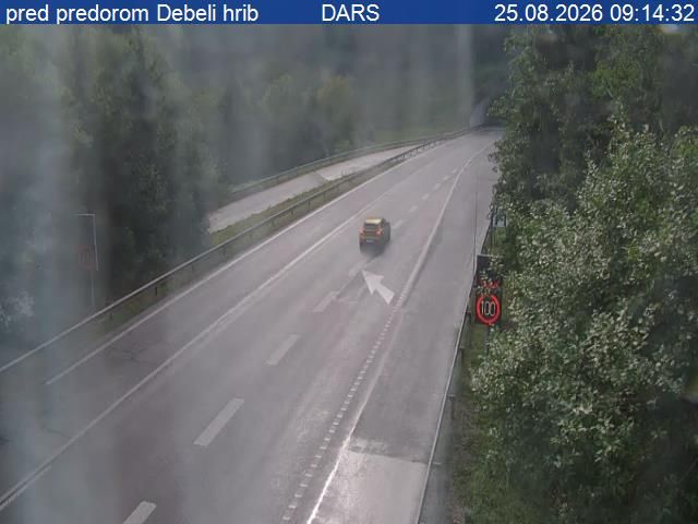 Skofljica: A2/E70, Karavanke - Obrežje, predor Debeli hrib