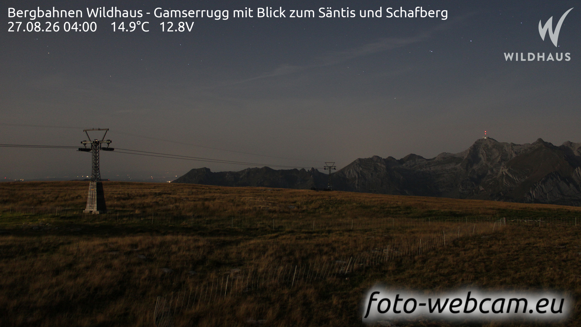 Webcam Wildhaus: HD Panorama Wildhaus