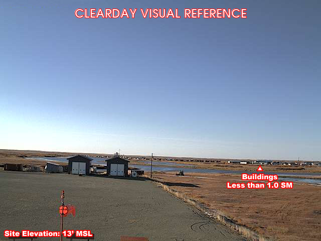 Webcam Nunapitchuk, Alaska: Nunapitchuk Airfield (PPIT), View in Southern Direction