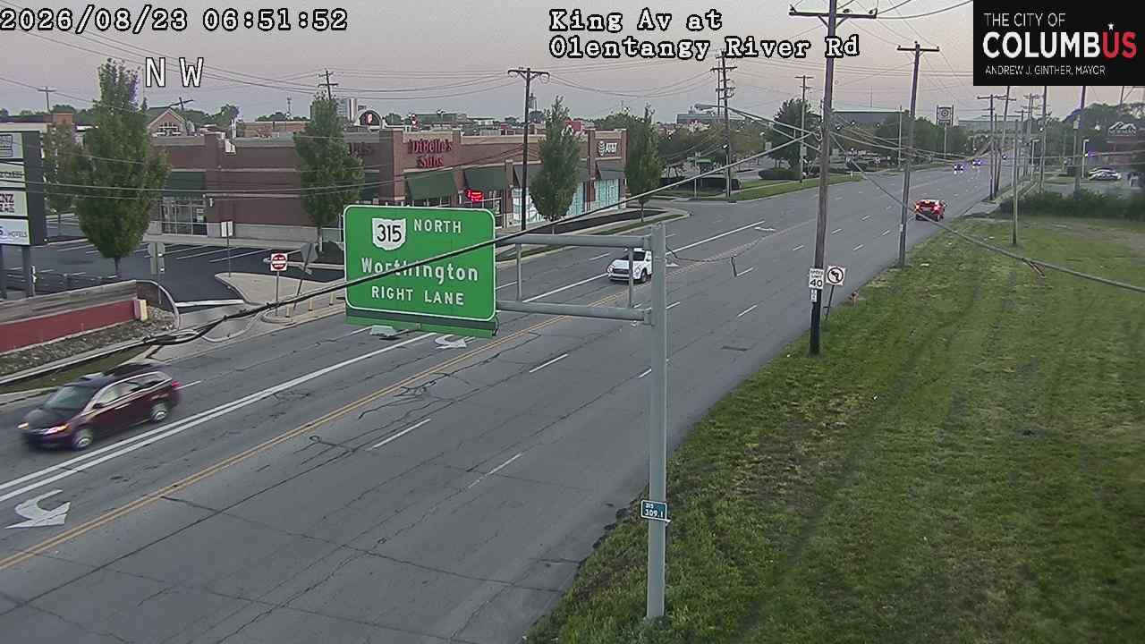 Columbus: City of - Olentangy River Rd at King Ave