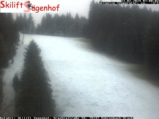 Vohrenbach: Skilift Sägenhof