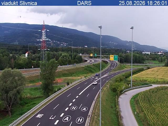Hoce-Slivnica: A4, Maribor - Gruškovje, viadukt Slivnica