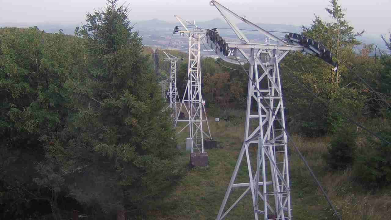 Krupka › South-East: Funicular Krupka - Komari Vížka