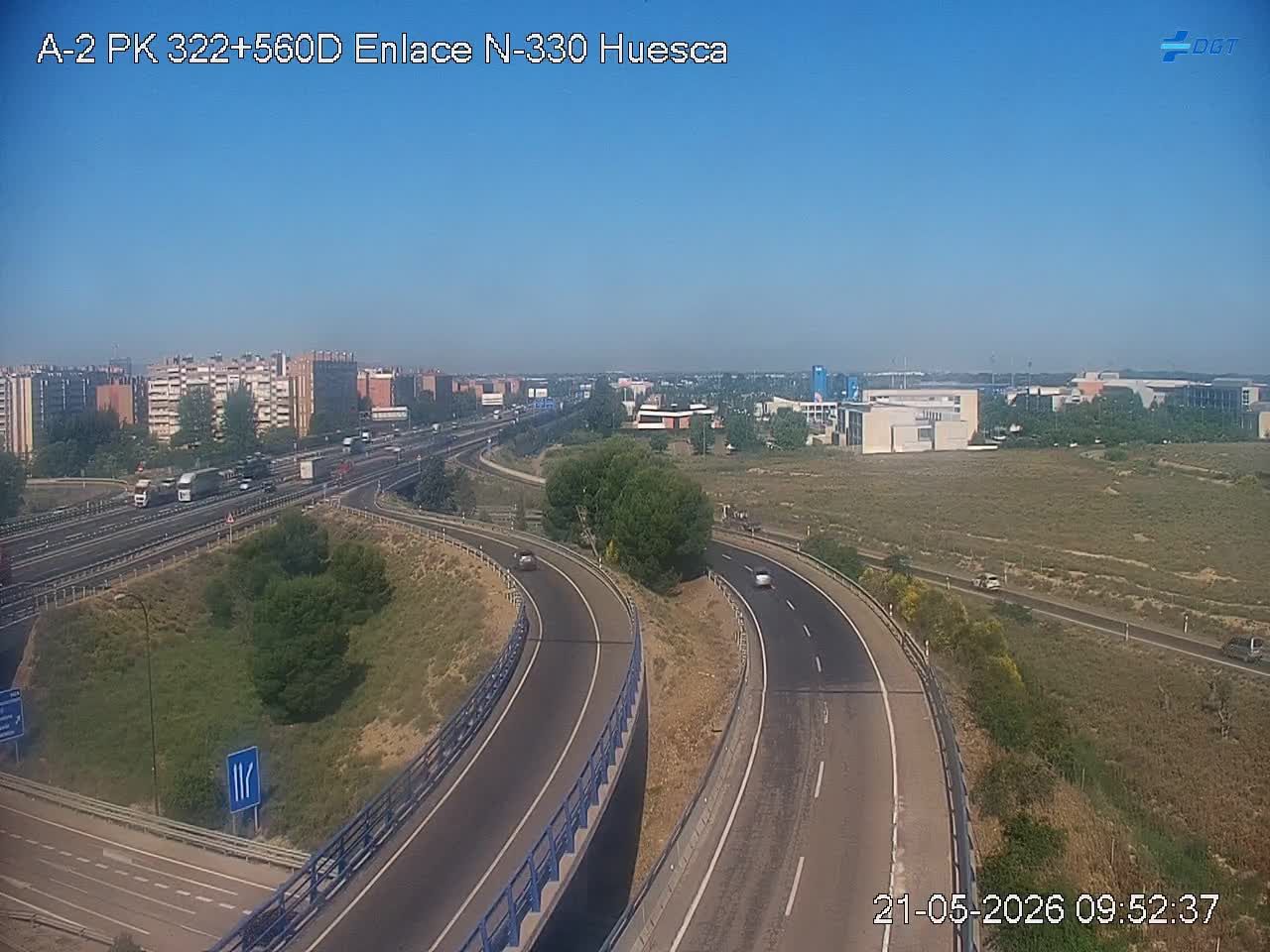 Zaragoza: Carretera de Huesca - Z-40 - Actur - N-330 - A-2 - Autovía del Nordeste