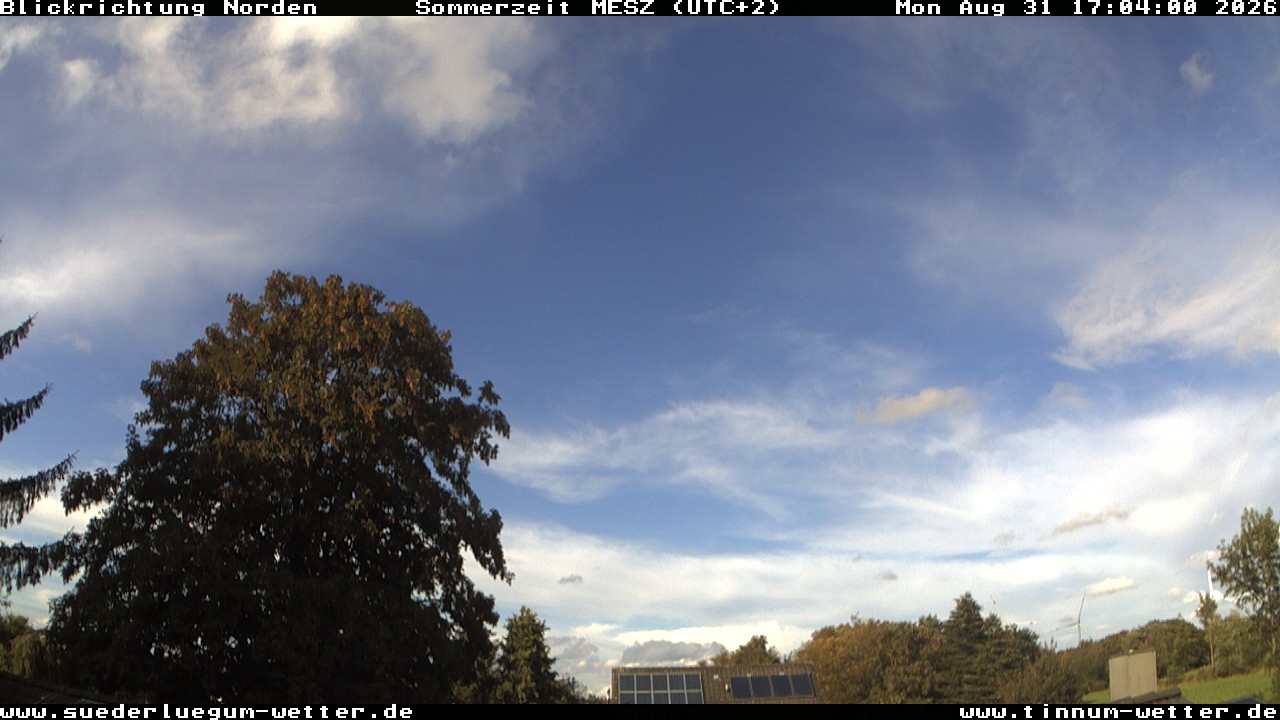 Webcam Süderlügum: Private Weather Station Süderlügum