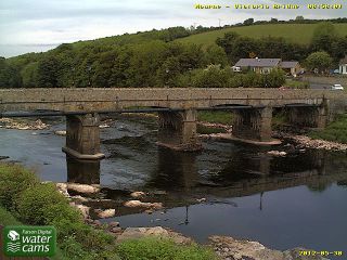 Webcam Sion Mills: River Mourne at Sion Mills