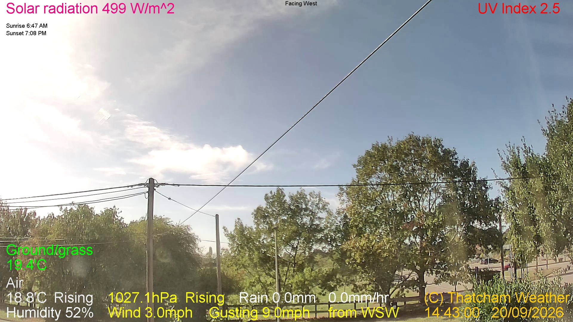 Webcam Thatcham: Weathercam