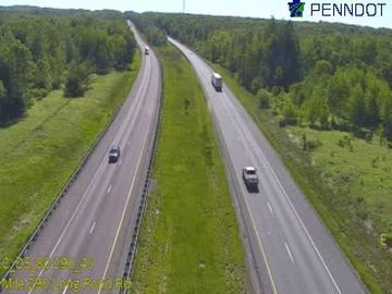 Tunkhannock Township: I-80 @ MM 290.6 (LONG POND RD OVERPASS)