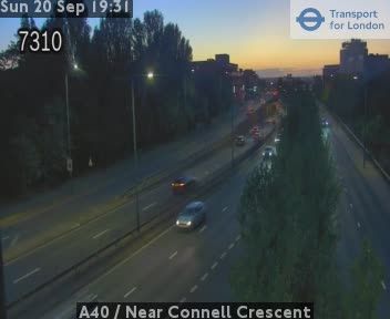 London Borough of Ealing: A40 - Near Connell Crescent