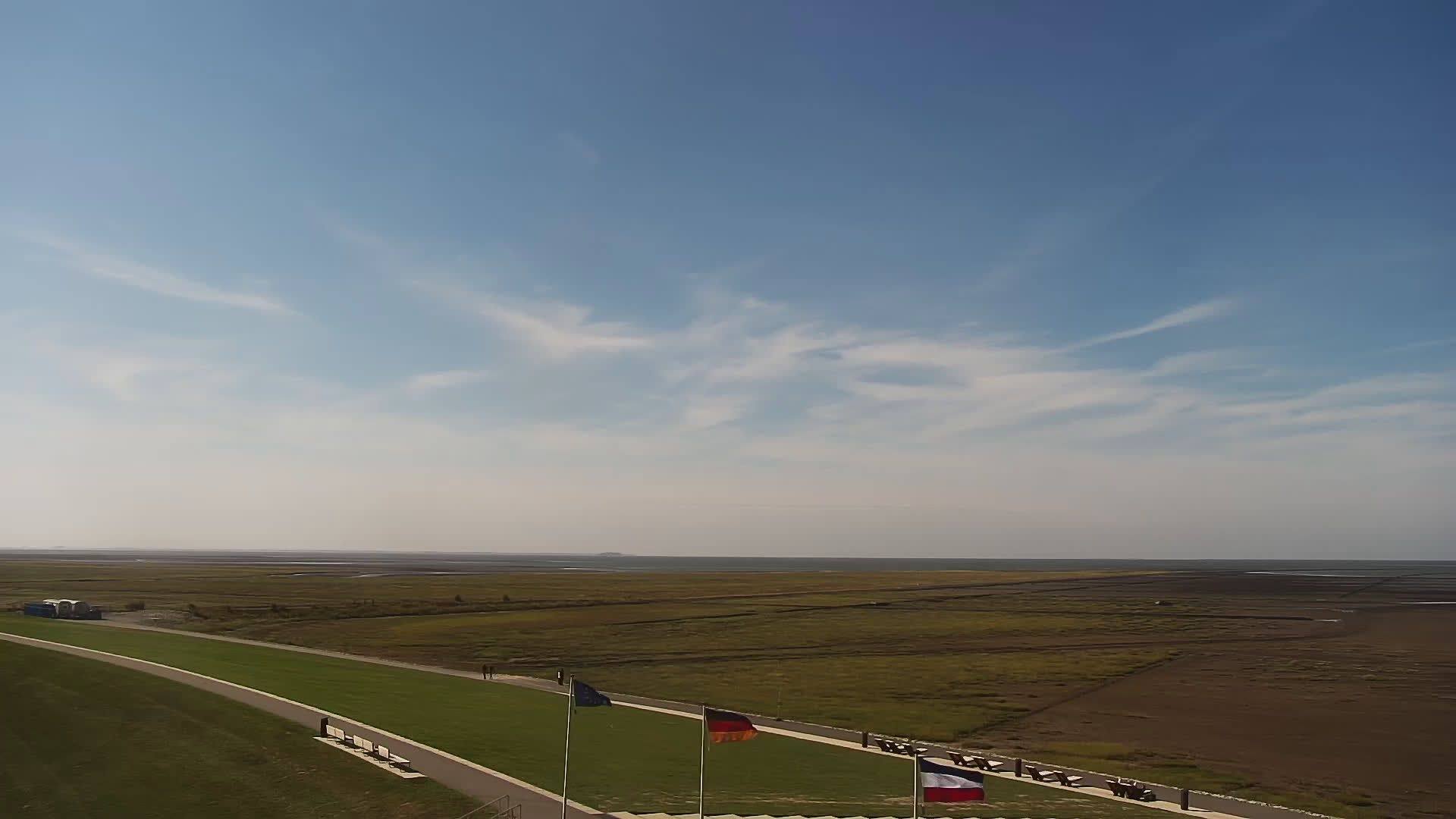 Friedrichskoog-Spitze: Livespotting - Webcam vom UNSECO-Welterbe Wattenmeer in Friedrichskoog