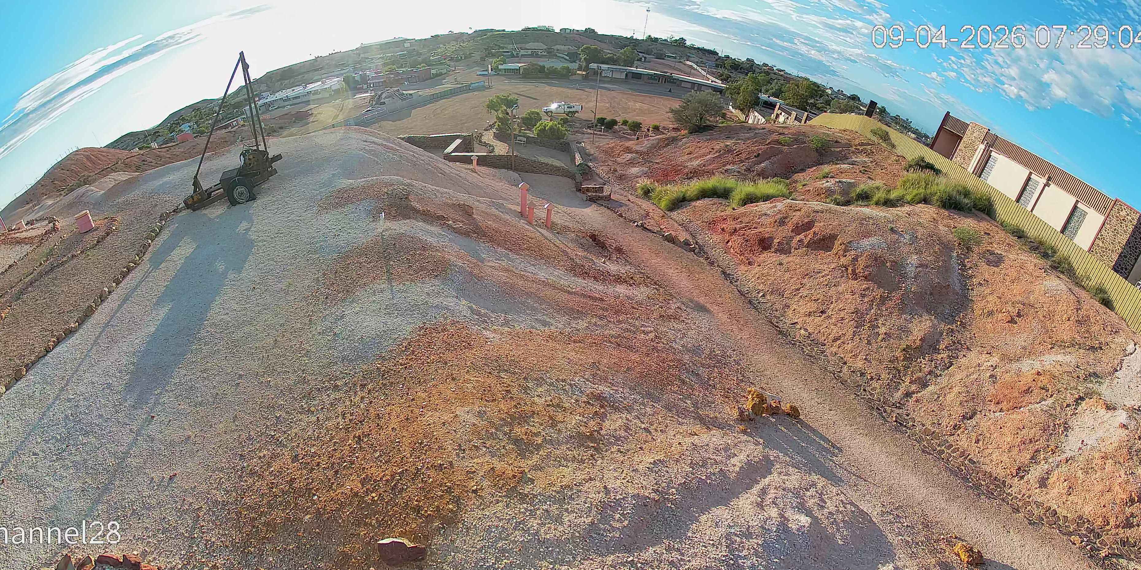 Webcam Coober Pedy: View over Coober Pedy