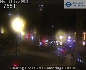London: Charing Cross Rd - Cambridge Circus
