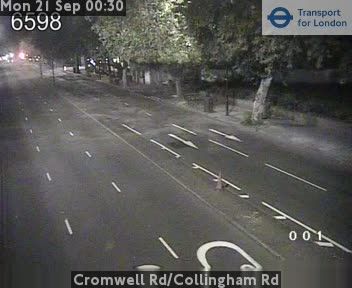 London: Cromwell Rd/Collingham Rd