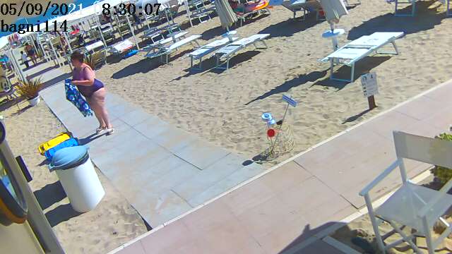 Webcam Riccione: Bagni Novella Zona 114