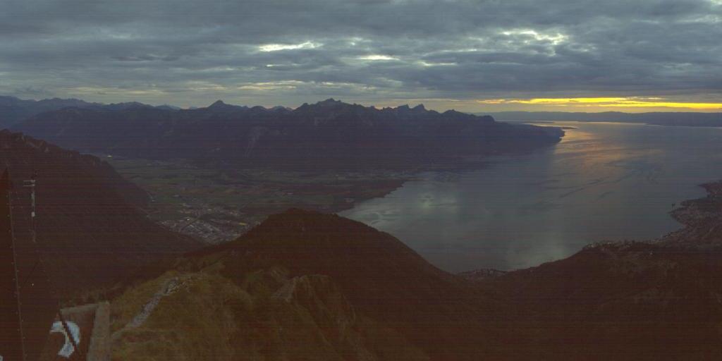 Webcam Montreux: roundshot 360° Panorama Rochers de Naye