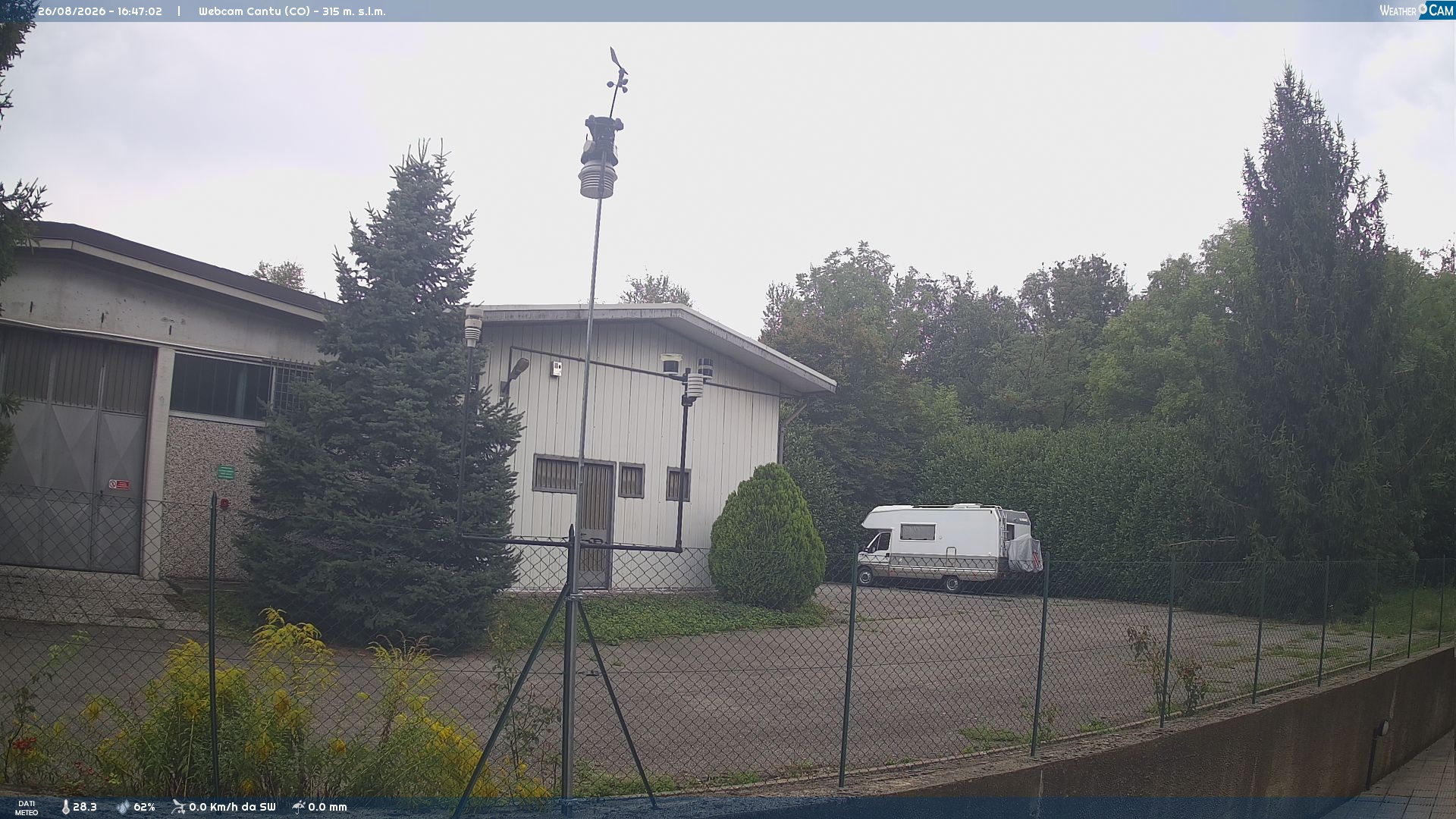 Webcam Cantù: Meteo Cantù
