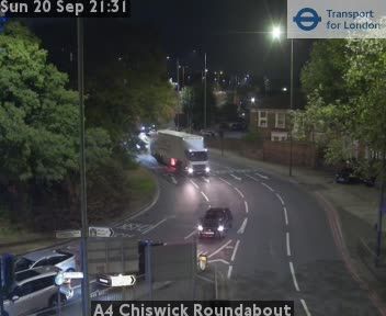 Acton: A4 Chiswick Roundabout