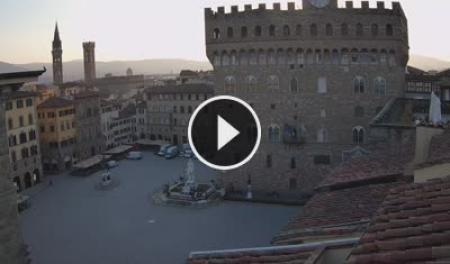 Webcam Florence: Palazzo Vecchio, Piazza della Signoria