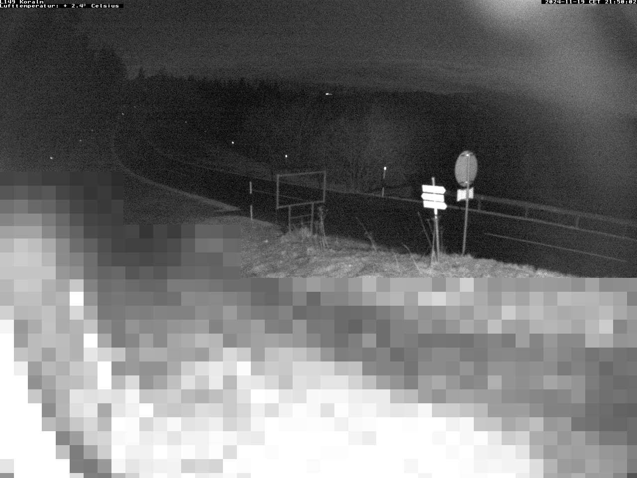 Frantschach-Sankt Gertraud: L 149 Koralm Straße, km 9,86