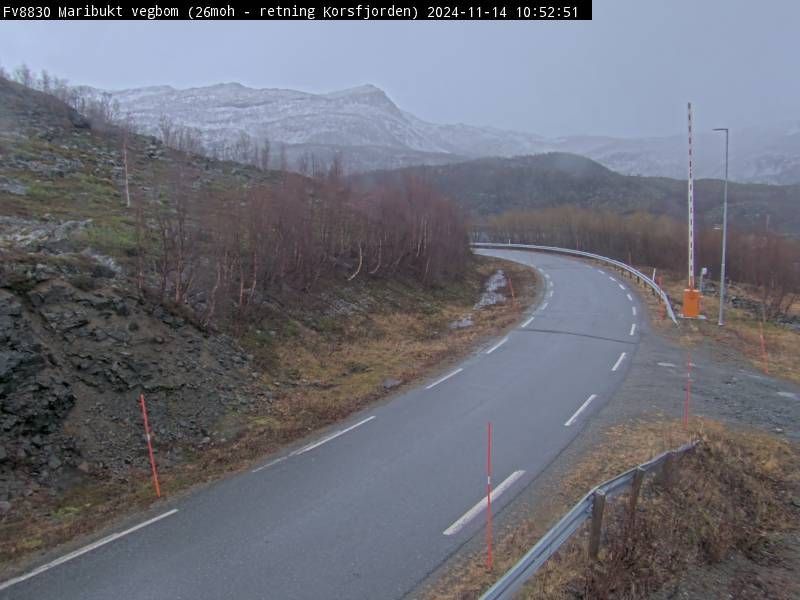 Alta: F8830 Maribukt vegbom (Korsfjorden)