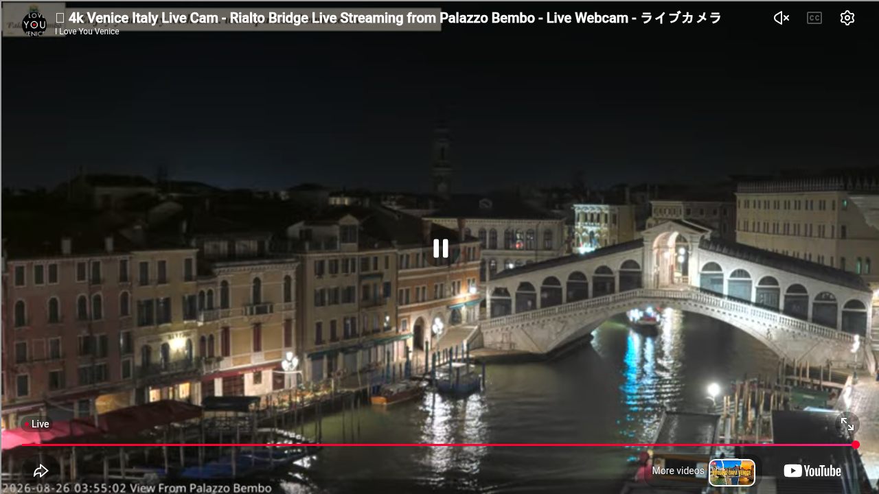 Webcam Venice: Rialto Bridge