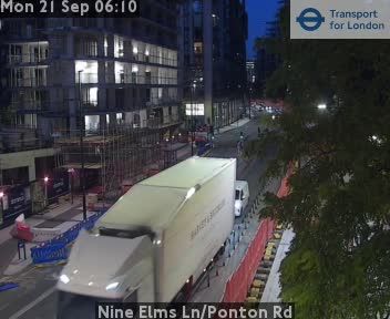 London: Nine Elms Ln/Ponton Rd