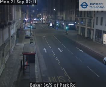 London: Baker St/S of Park Rd