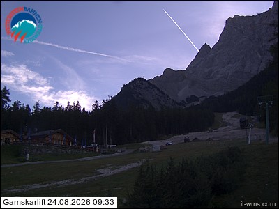 Webcam Ehrwald: Wettersteinbahnen Ehrwald