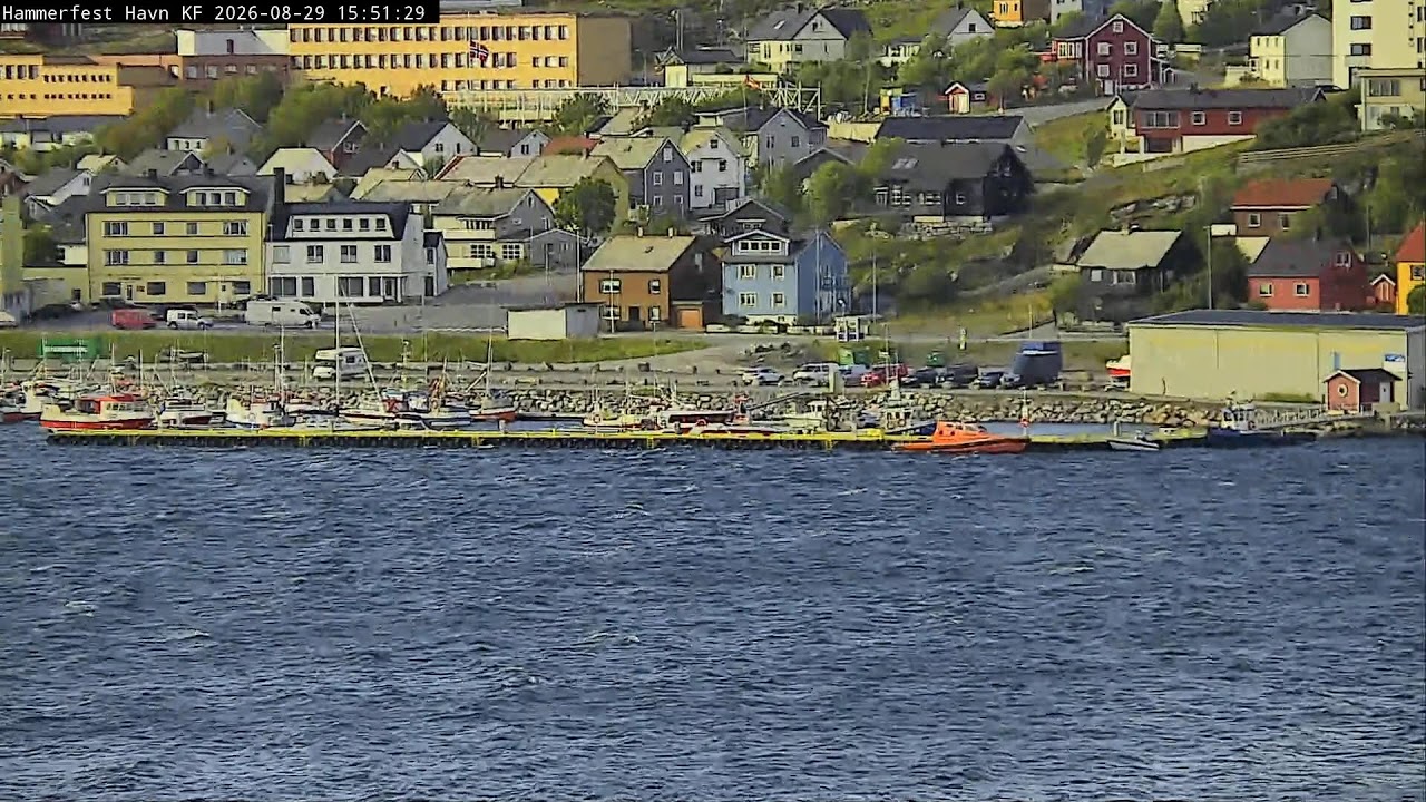 Webcam Hammerfest: Livestream Harbor