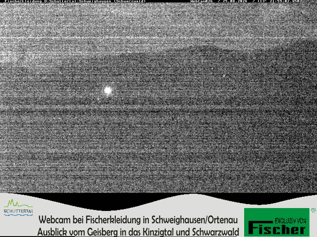 Webcam Schuttertal: View from the Geisberg