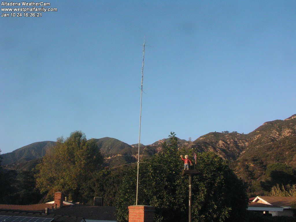 San Gabriel: Altadena WeatherCam