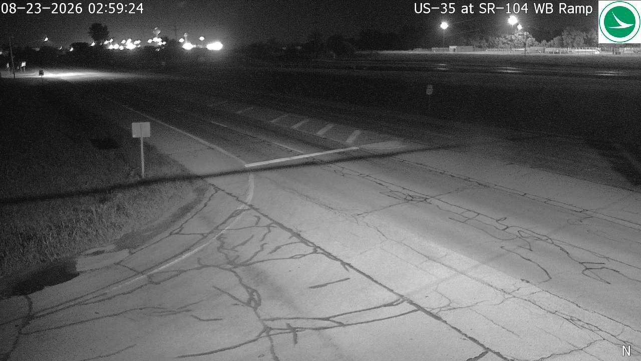 Chillicothe: US-35 at SR-104 WB Ramp