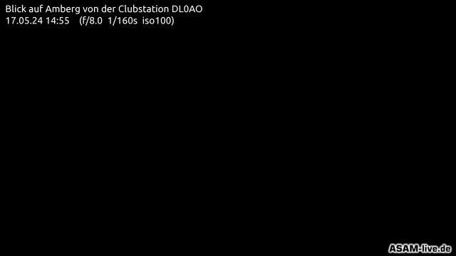 Amberg: Blick auf - von der Clubstation DL0AO