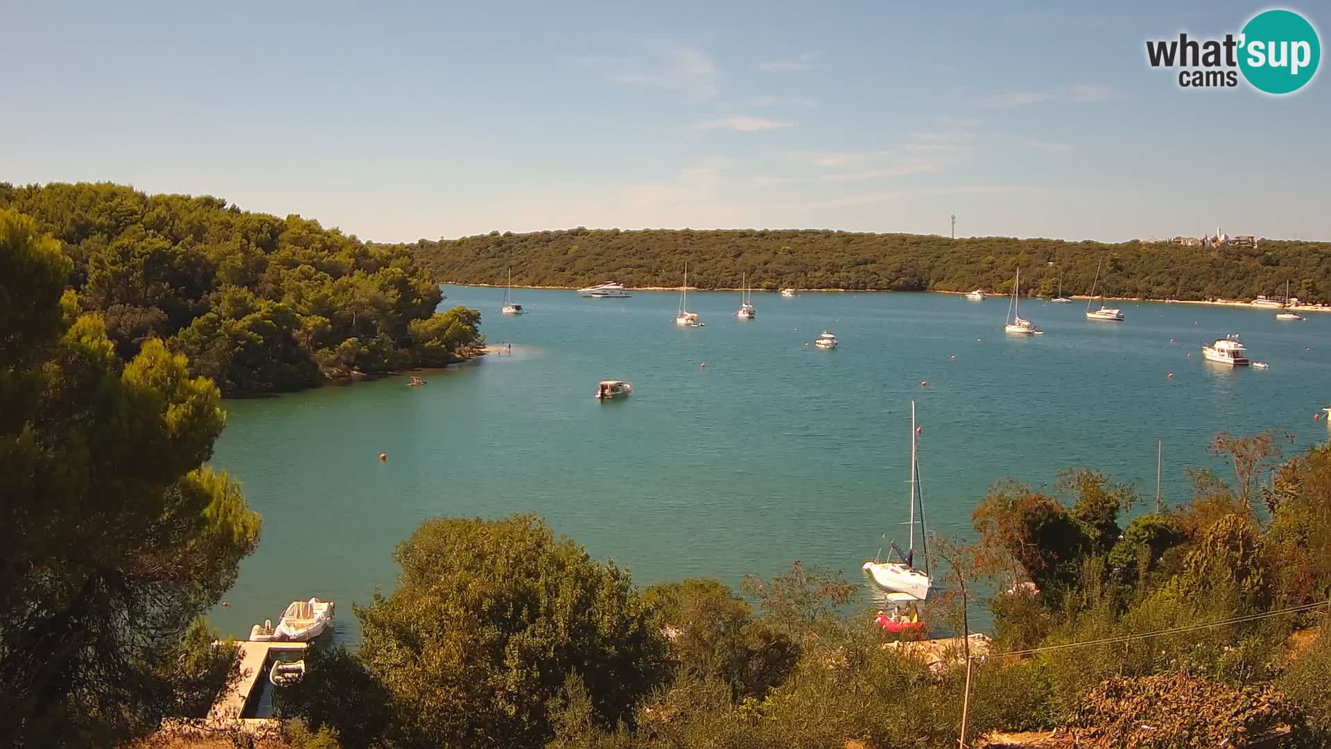 Webcam Banjole: Livestream Gulf of Banjole near Pula